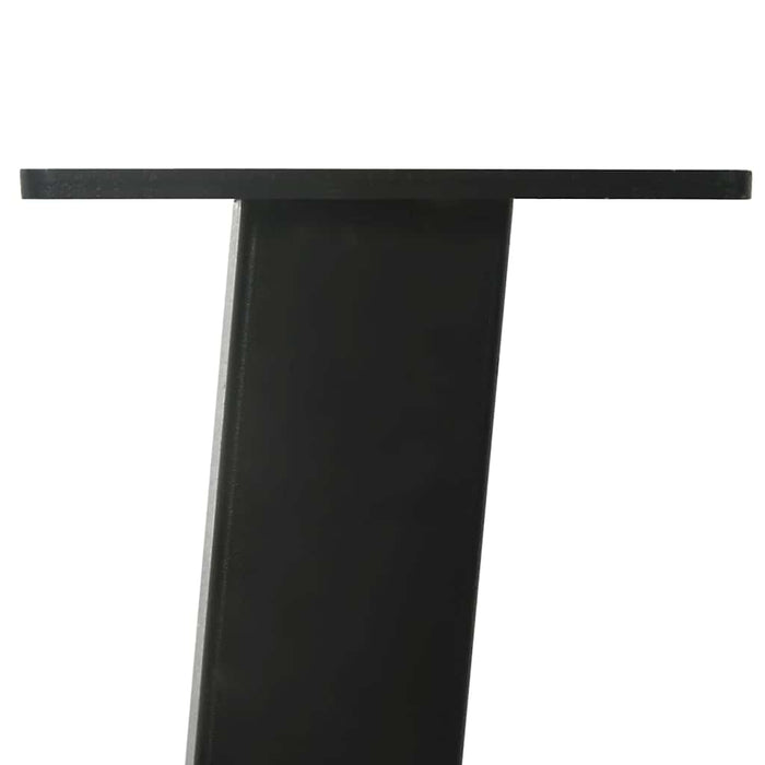 Picioare masă consolă, 4 buc., negru, 72 cm, oțel WALTI
