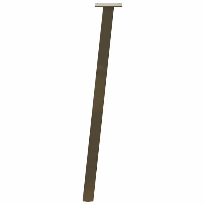 Picioare masă consolă, 4 buc., oțel natural, 72 cm WALTI