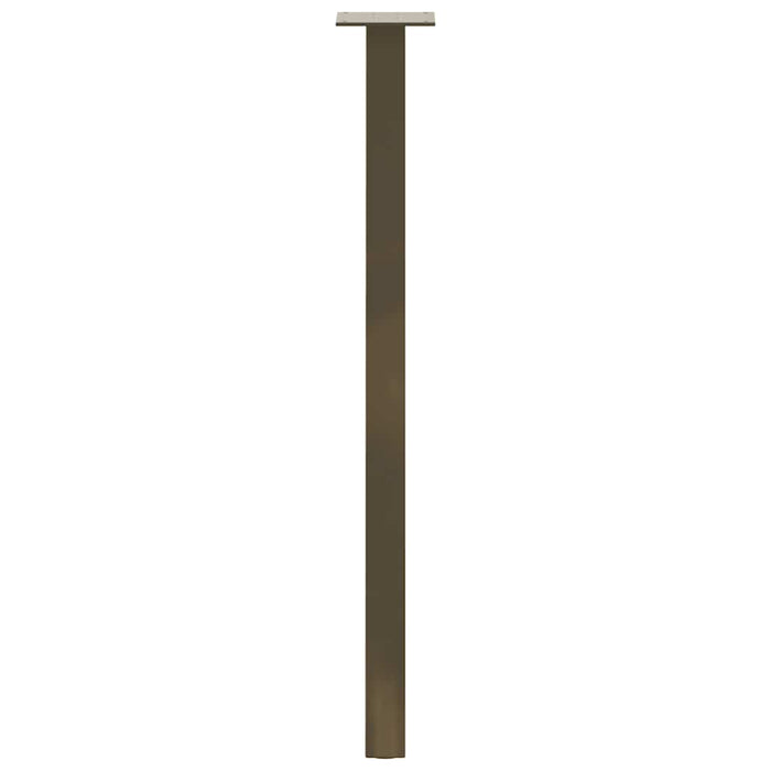 Picioare masă consolă, 4 buc., oțel natural, 72 cm WALTI