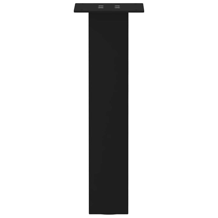 Picioare pentru măsuță de cafea, 4 buc., negru, 30 cm, oțel WALTI