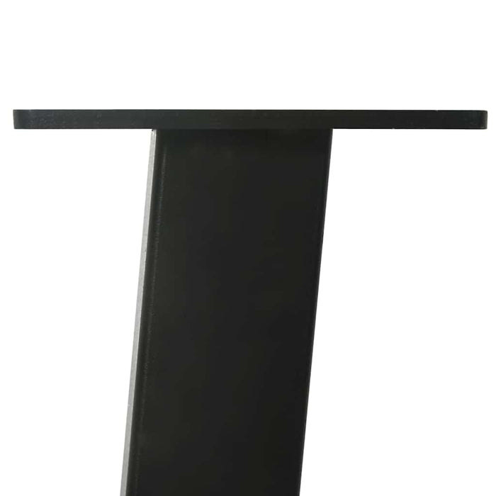 Picioare pentru măsuță de cafea, 4 buc., negru, 30 cm, oțel WALTI