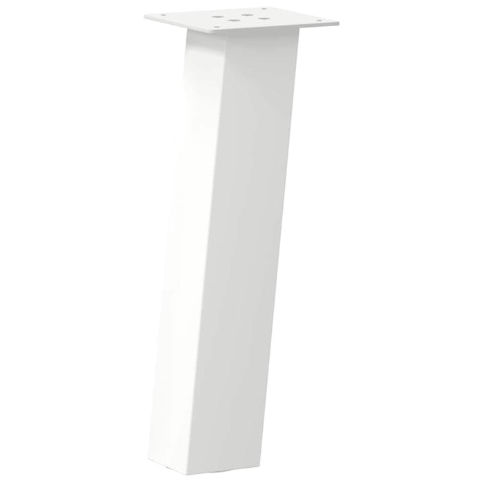 Picioare pentru măsuță de cafea, 4 buc., alb, 30 cm, oțel - WALTI WALTI
