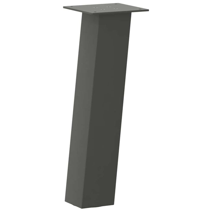 Picioare pentru măsuță de cafea, antracit, 4 buc., 30 cm, oțel - WALTI WALTI
