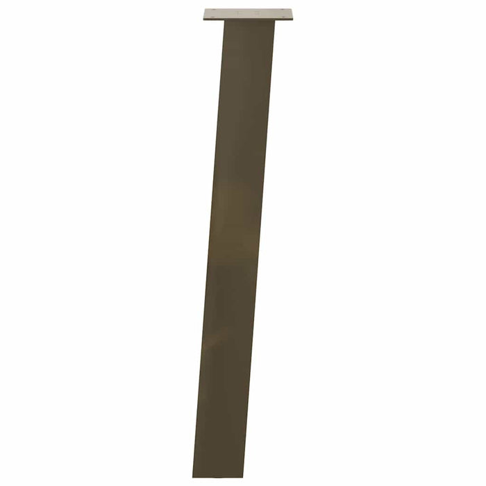 Picioare masă consolă, 4 buc., oțel natural, 72 cm WALTI