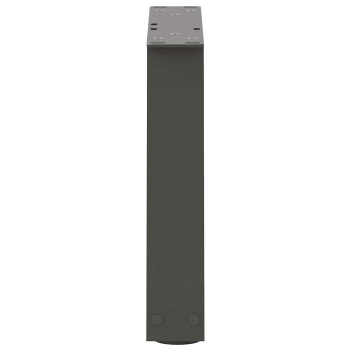 Picioare pentru măsuță de cafea în formă de V, 2 buc., antracit, 40x(30-31,3) cm, oțel WALTI