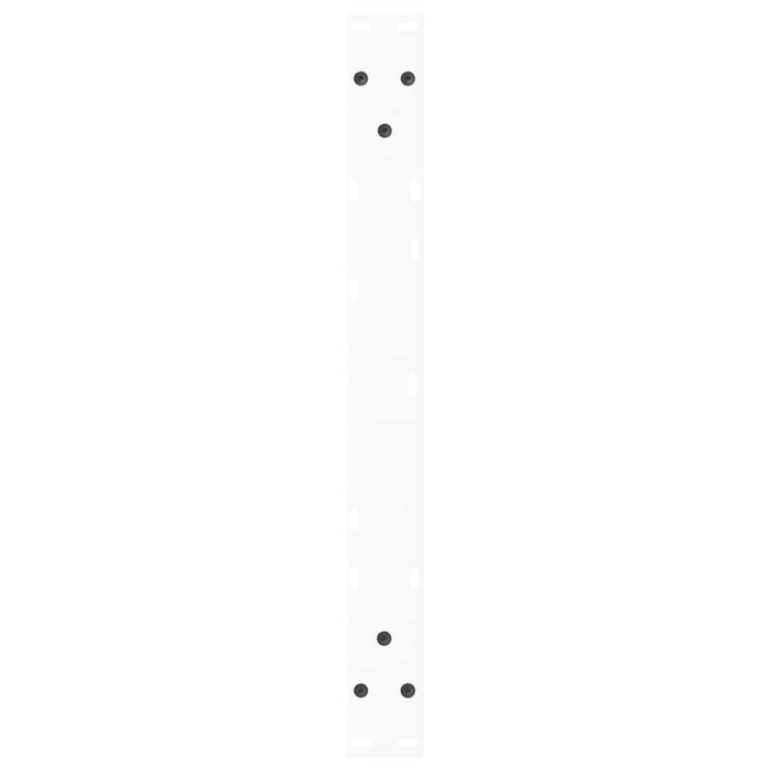 Picioare pentru măsuță de cafea în formă de V, 2 buc., alb, 50x(30-31,3) cm, oțel WALTI