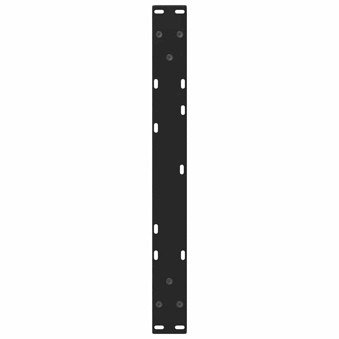 Picioare pentru măsuță de cafea în formă de V, 2 buc., negru, 60x(30-31,3) cm, oțel WALTI