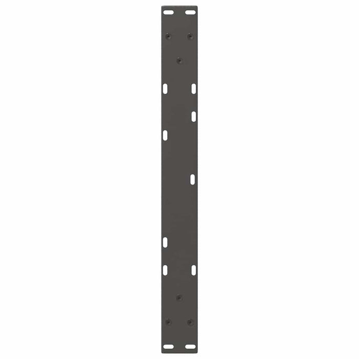 Picioare pentru măsuță de cafea în formă de V, 2 buc., antracit, 60x(30-31,3) cm, oțel WALTI