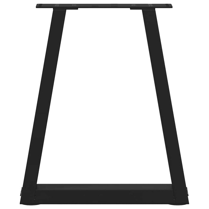 Picioare pentru măsuță de cafea în formă de V, 2 buc., negru, 28x (42-43,3) cm, oțel WALTI