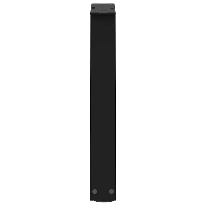 Picioare pentru măsuță de cafea în formă de V, 2 buc., negru, 28x (42-43,3) cm, oțel WALTI