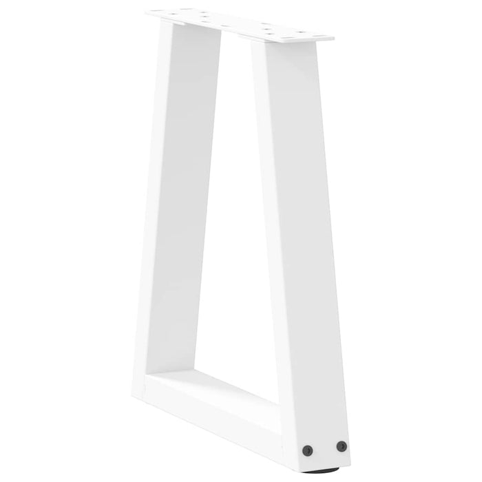 Picioare pentru măsuță de cafea în formă de V, 2 buc., alb, 28x (42-43,3) cm, oțel WALTI