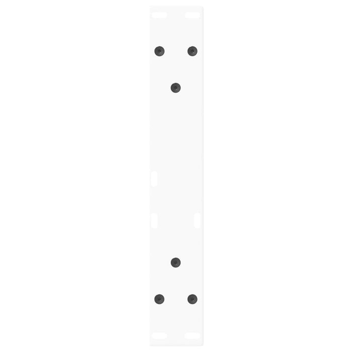 Picioare pentru măsuță de cafea în formă de V, 2 buc., alb, 28x (42-43,3) cm, oțel WALTI