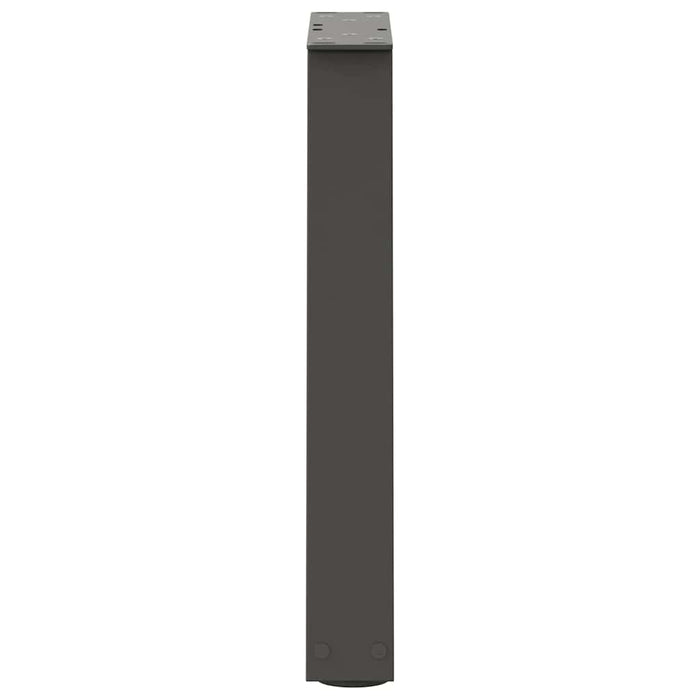Picioare pentru măsuță de cafea în formă de V, 2 buc., antracit, 28x(42-43,3) cm, oțel WALTI