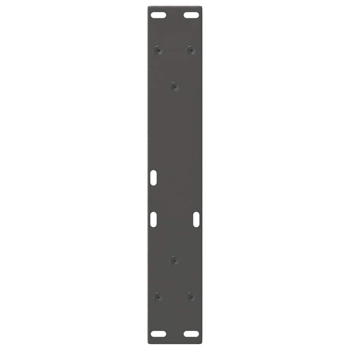 Picioare pentru măsuță de cafea în formă de V, 2 buc., antracit, 28x(42-43,3) cm, oțel WALTI