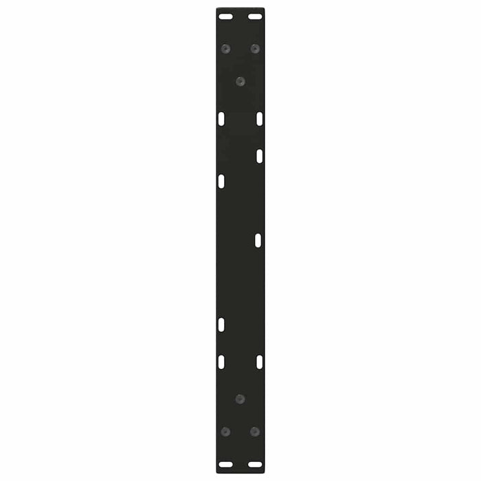 Picioare pentru măsuță de cafea în formă de V, 2 buc., negru, 50x(42-43,3) cm, oțel WALTI