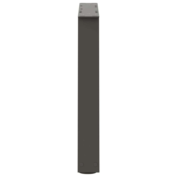 Picioare pentru măsuță de cafea în formă de V, 2 buc., antracit, 50x(42-43,3) cm, oțel WALTI