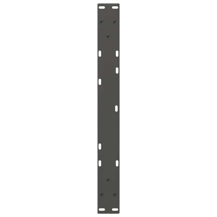 Picioare pentru măsuță de cafea în formă de V, 2 buc., antracit, 50x(42-43,3) cm, oțel WALTI