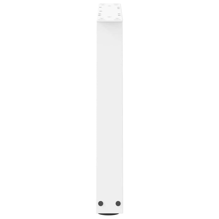Picioare pentru măsuță de cafea în formă de V, 2 buc., alb, 60 x (42-43,3) cm, oțel WALTI