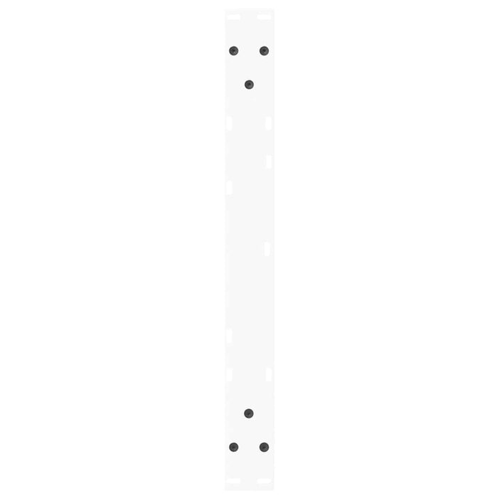 Picioare pentru măsuță de cafea în formă de V, 2 buc., alb, 60 x (42-43,3) cm, oțel WALTI