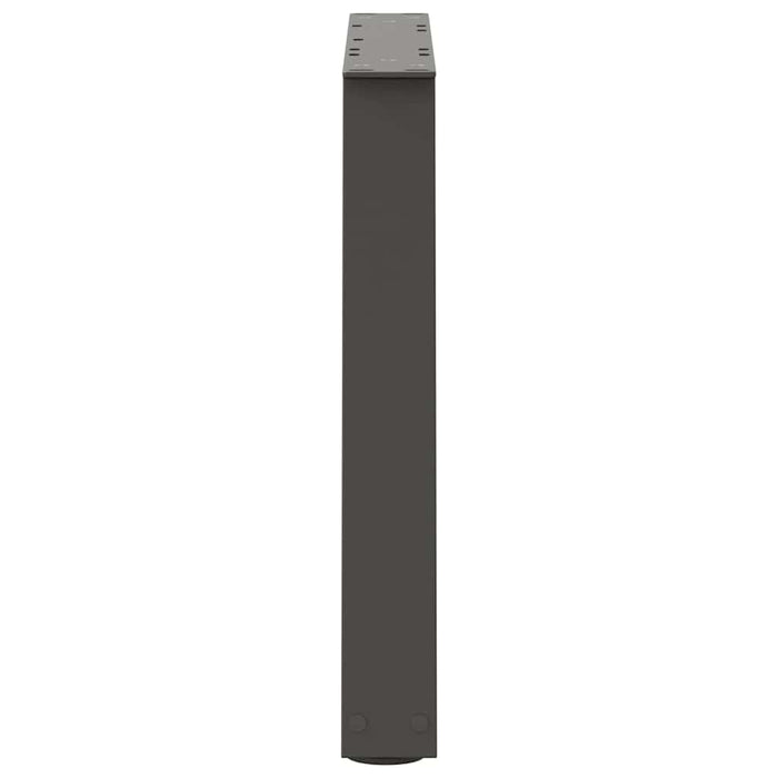 Picioare pentru măsuță de cafea în formă de V, 2 buc., antracit, 60x(42-43,3) cm, oțel WALTI