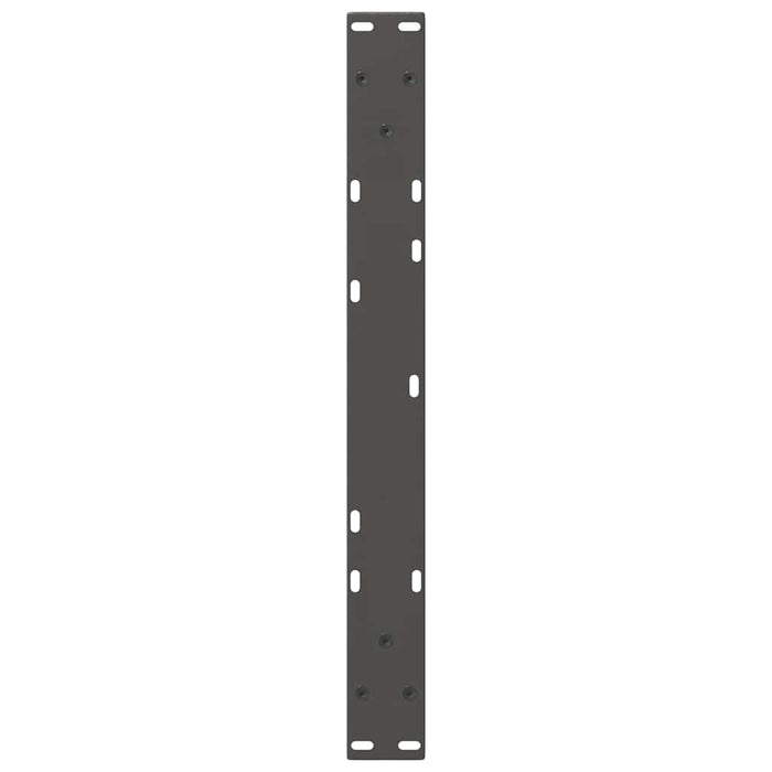 Picioare pentru măsuță de cafea în formă de V, 2 buc., antracit, 70x(42-43,3) cm, oțel WALTI
