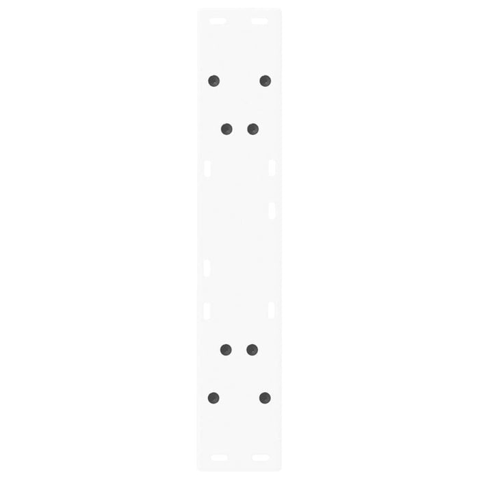 Picioare de masă în formă de V, 2 buc., alb, 50x(72-73,3) cm, oțel - WALTI WALTI