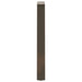 Picioare de masă în formă de V, 2 buc., oțel natural, 50x(72-73,3) cm - WALTI WALTI