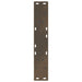 Picioare de masă în formă de V, 2 buc., oțel natural, 50x(72-73,3) cm - WALTI WALTI