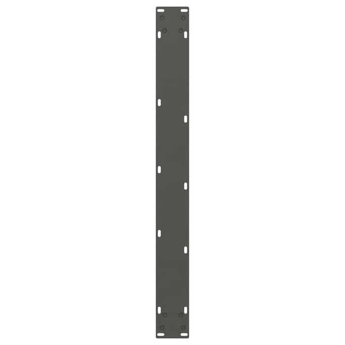 Picioare de masă în formă de V, 2 buc., antracit, 70x(72-73,3) cm, oțel WALTI