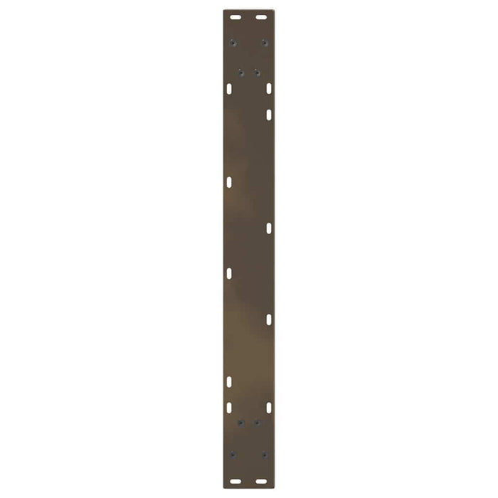Picioare de masă în formă de V, 2 buc., oțel natural, 80x(72-73,3) cm WALTI