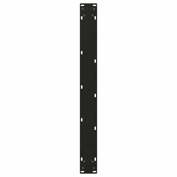 Picioare de masă în formă de V, 2 buc., negru, 90x(72-73,3) cm, oțel WALTI