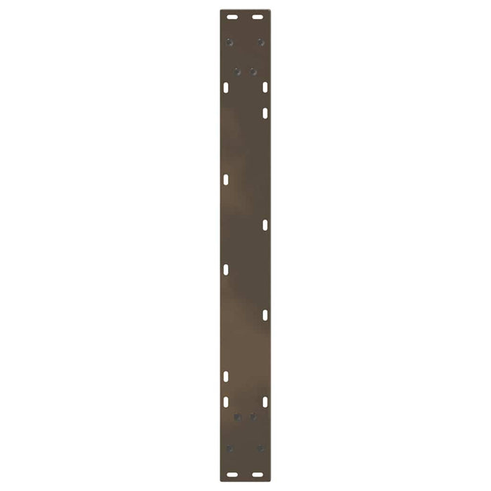 Picioare de masă în formă de V, 2 buc., oțel natural, 90 x (72-73,3) cm WALTI