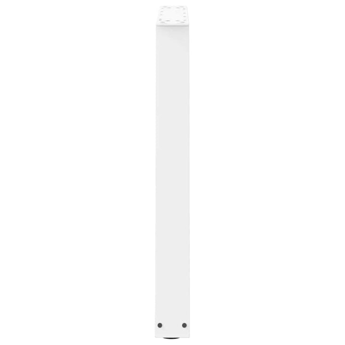 Picioare de masă în formă de V, 3 buc., alb, 80x(72-73,3) cm, oțel WALTI