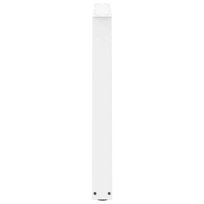 Picioare de masă în formă de V, 3 buc., alb, 100 x (72-73,3) cm, oțel WALTI