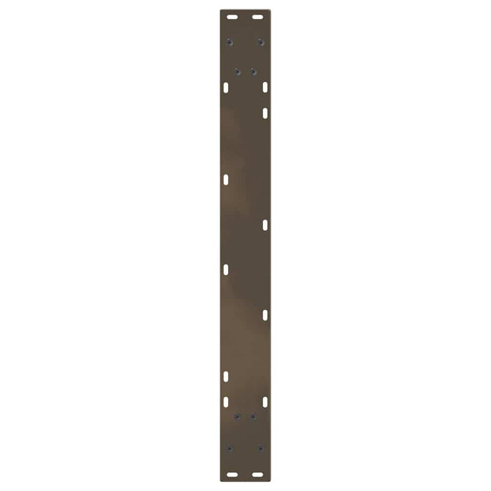 Picioare de masă în formă de V, 3 buc., oțel natural, 100 x (72-73,3) cm WALTI