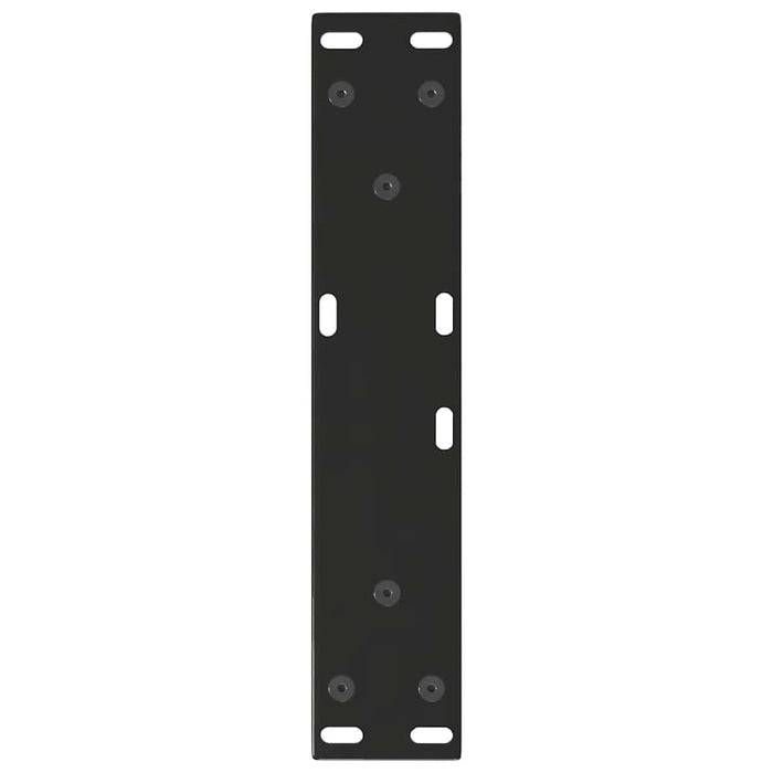 Picioare pentru măsuță de cafea în formă de V, 2 buc., negru, 30x(30-31,3) cm, oțel WALTI