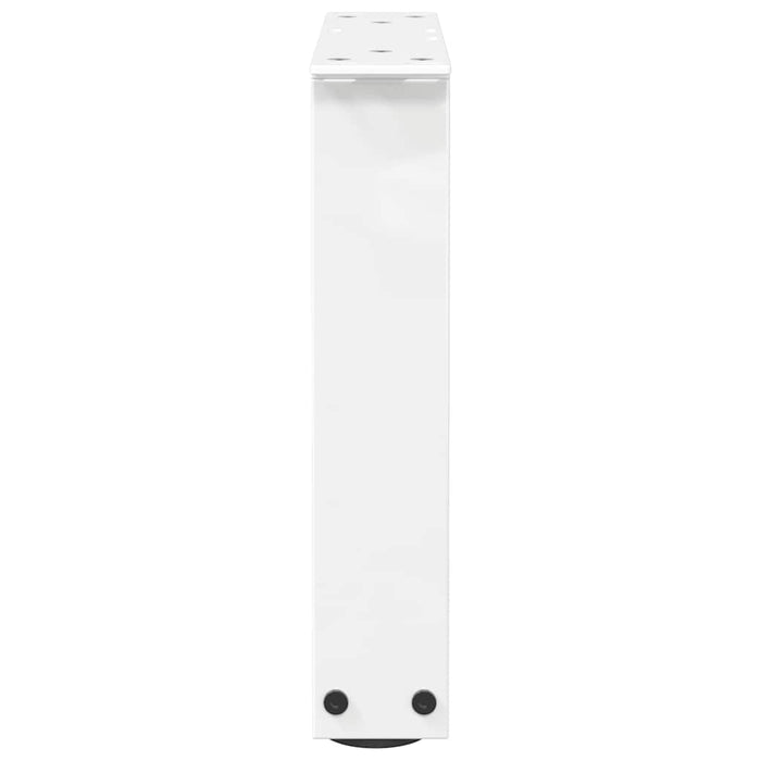 Picioare pentru măsuță de cafea în formă de V, 2 buc., alb, 30x(30-31,3) cm, oțel WALTI