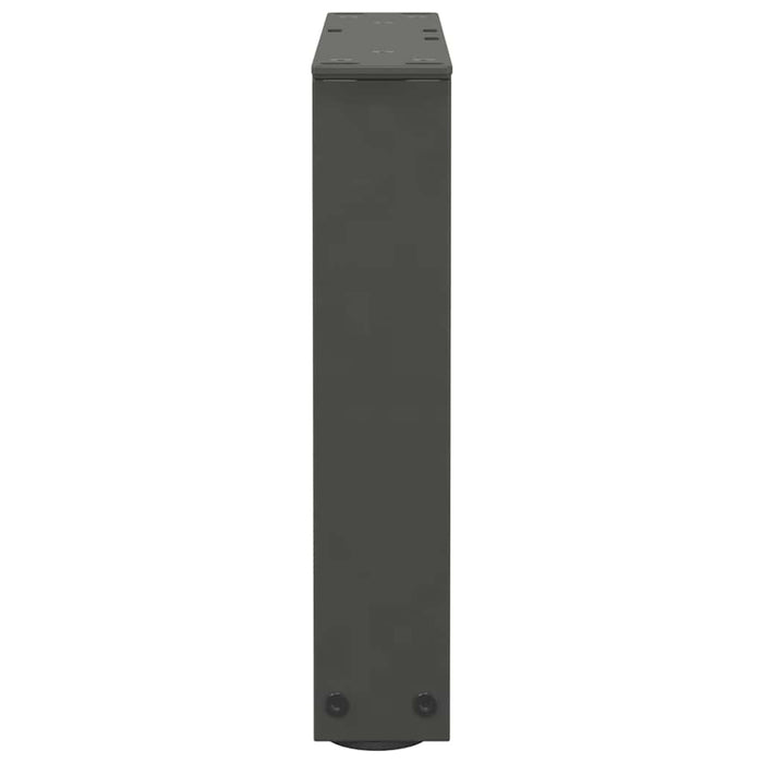 Picioare pentru măsuță de cafea în formă de V, 2 buc., antracit, 30x(30-31,3) cm, oțel WALTI