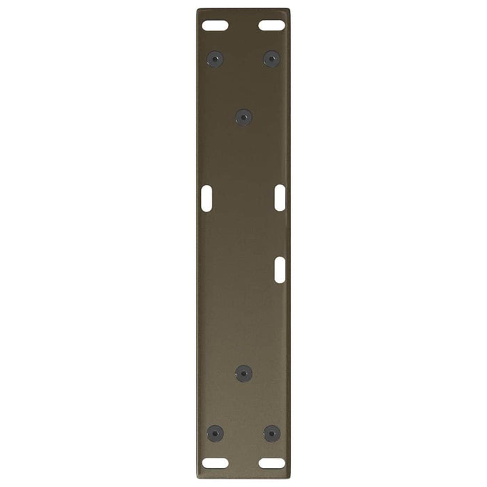 Picioare pentru măsuță de cafea în formă de V, 2 buc., oțel natural, 30x(30-31,3) cm WALTI