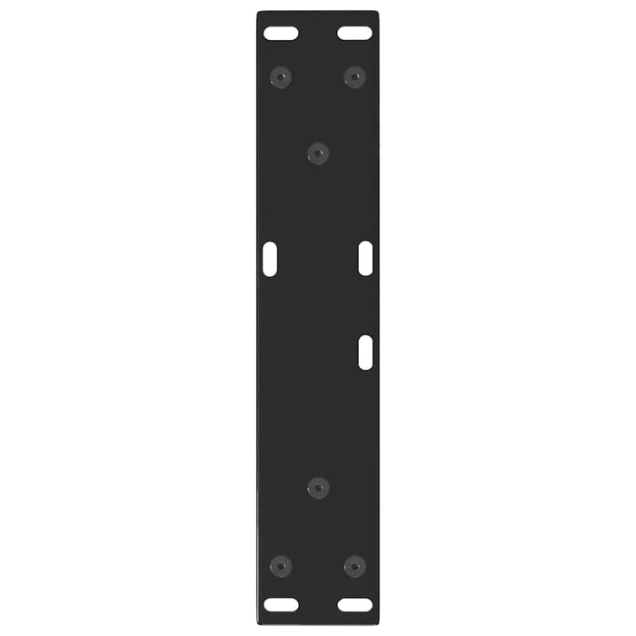 Picioare pentru măsuță de cafea în formă de V, 2 buc., negru, 40x(30-31,3) cm, oțel WALTI