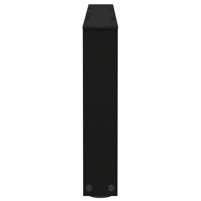 Picioare pentru măsuță de cafea în formă de V, 2 buc., negru, 50x(30-31,3) cm, oțel WALTI
