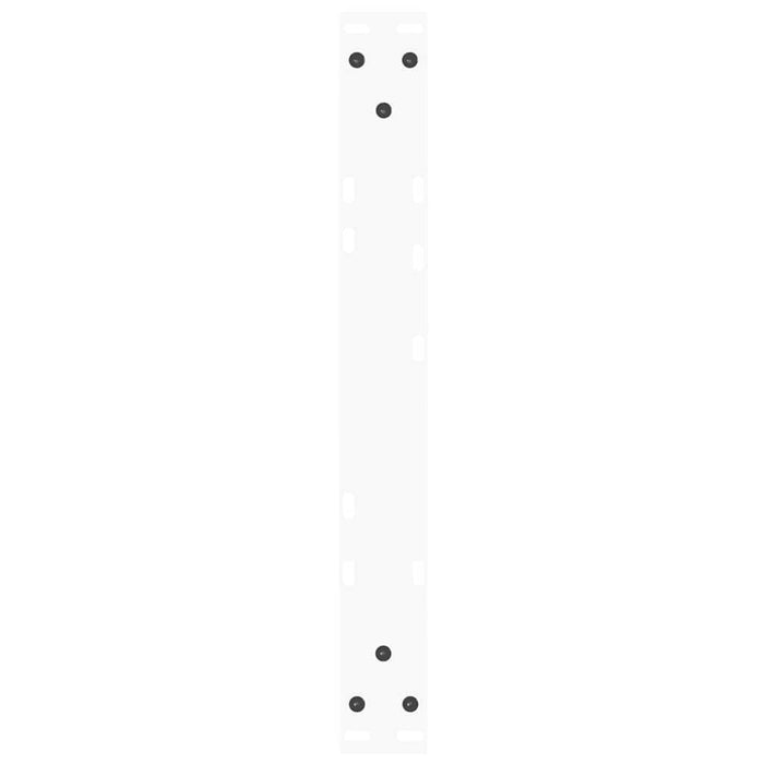 Picioare pentru măsuță de cafea în formă de V, 2 buc., alb, 50x(30-31,3) cm, oțel WALTI