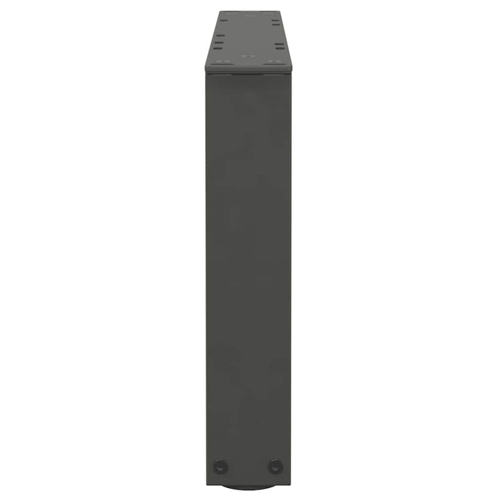 Picioare pentru măsuță de cafea în formă de V, 2 buc., antracit, 50x(30-31,3) cm, oțel WALTI