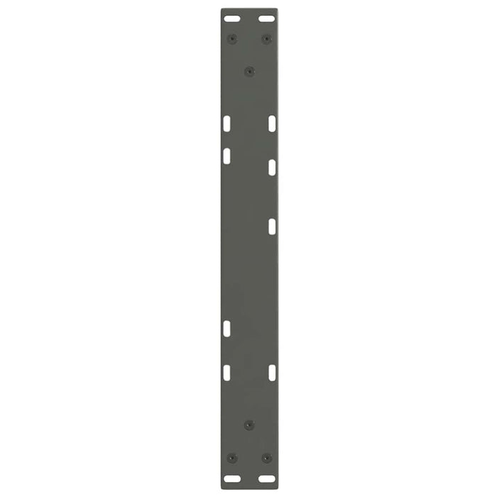 Picioare pentru măsuță de cafea în formă de V, 2 buc., antracit, 50x(30-31,3) cm, oțel WALTI