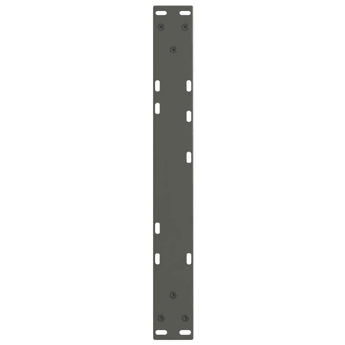 Picioare pentru măsuță de cafea în formă de V, 2 buc., antracit, 60x(30-31,3) cm, oțel WALTI