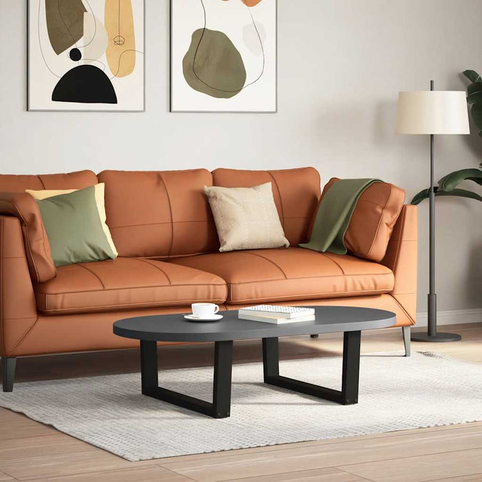 Picioare pentru măsuță de cafea în formă de V, 2 buc., negru, 70x(30-31,3) cm, oțel WALTI