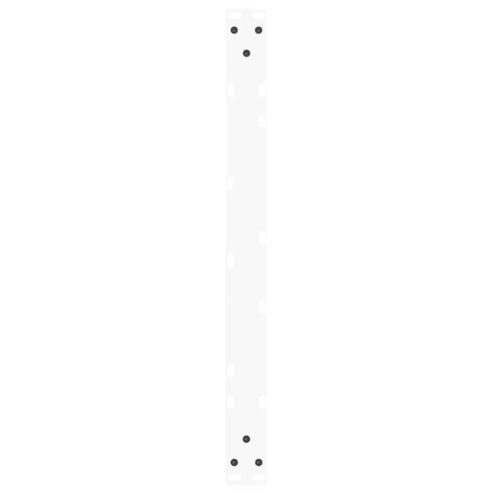 Picioare pentru măsuță de cafea în formă de V, 2 buc., alb, 70x(30-31,3) cm, oțel WALTI