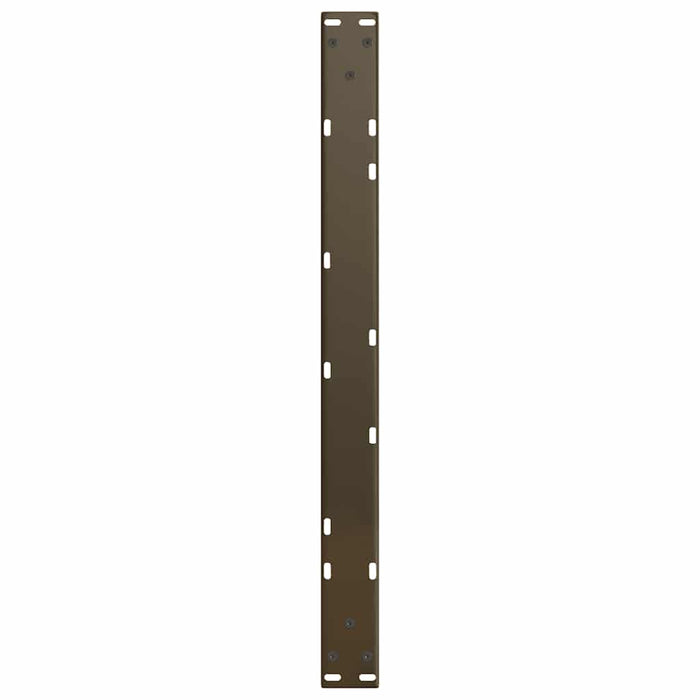 Picioare pentru măsuță de cafea în formă de V, 2 buc., oțel natural, 70x(30-31,3) cm WALTI