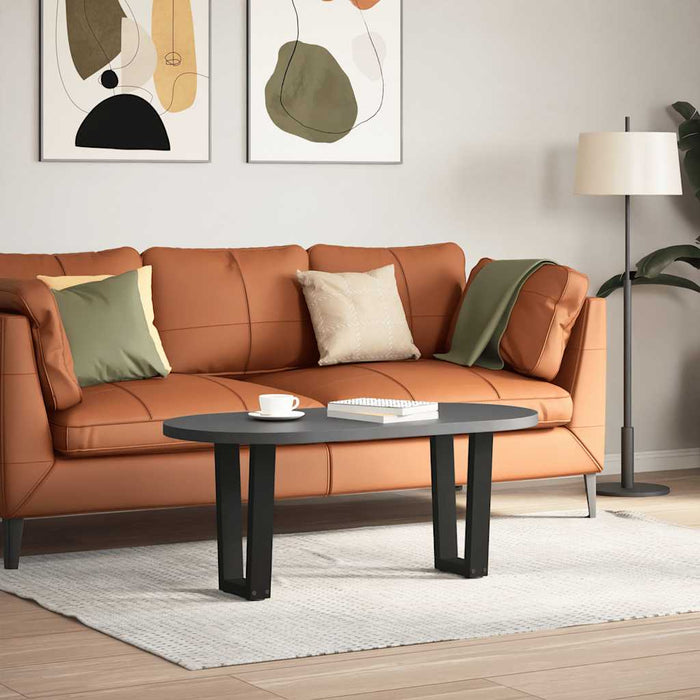 Picioare pentru măsuță de cafea în formă de V, 2 buc., negru, 28x (42-43,3) cm, oțel WALTI