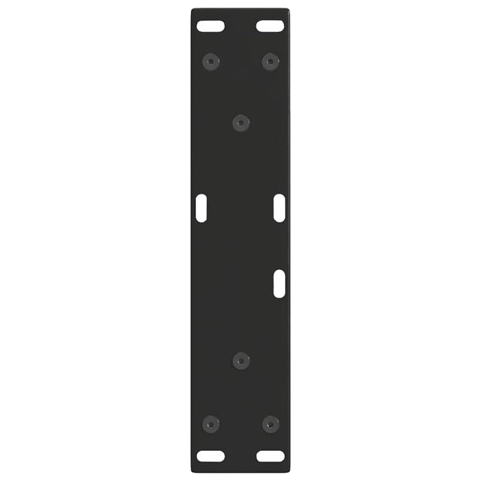 Picioare pentru măsuță de cafea în formă de V, 2 buc., negru, 28x (42-43,3) cm, oțel WALTI